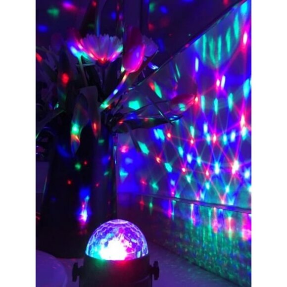 Sound Activated Party Lights with Remote Control Dj Lighting, Disco Ball - Picture 4 of 4